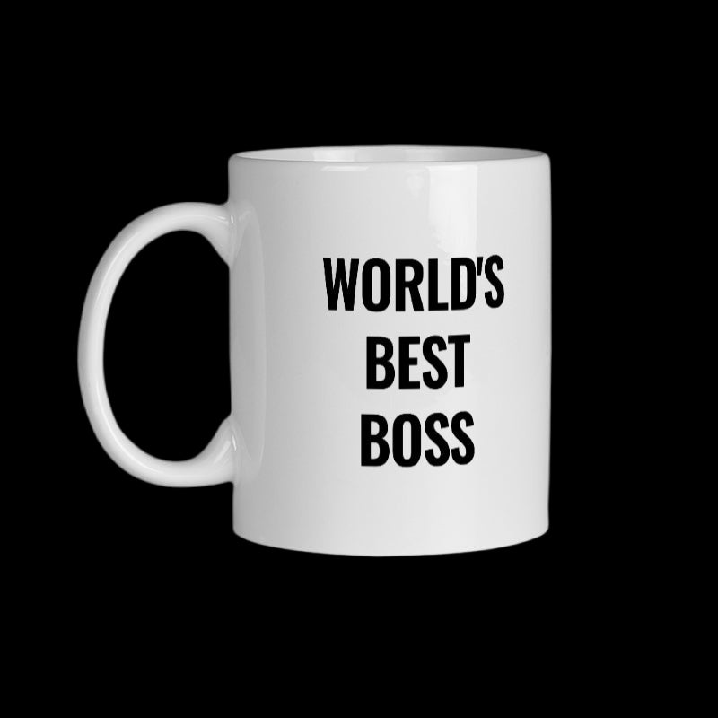 The Office World's Best Boss White Mug