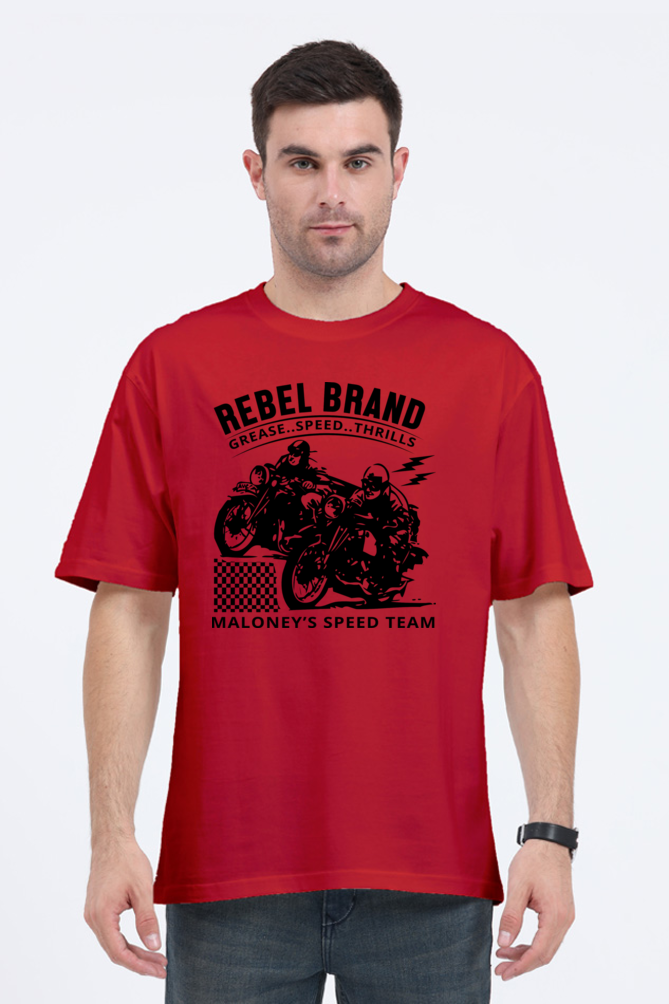 Rebel Brand Men’s Oversized T-Shirt