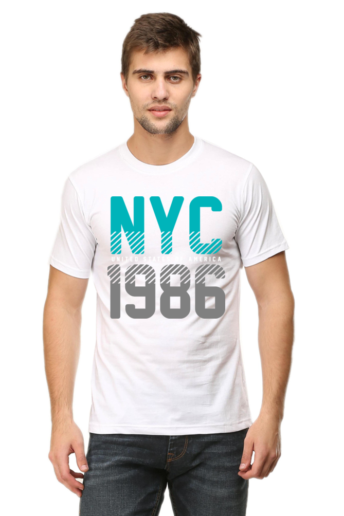 NYC 1986 Men’s Regular Cotton T-Shirt