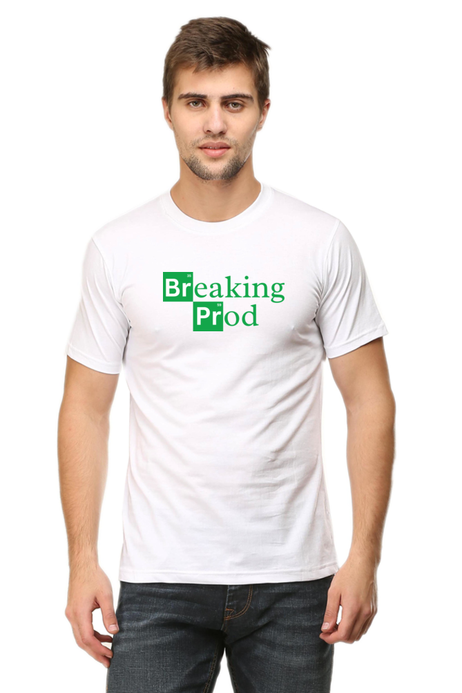 Breaking Prod Programmer T-Shirt for Men