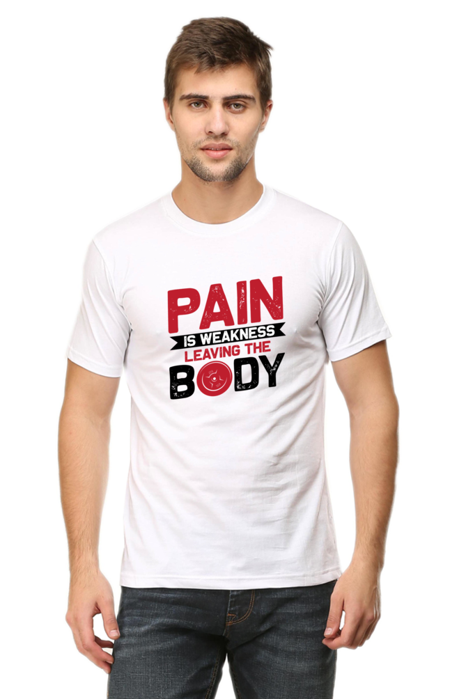 Weakness Leaving the Body - Gym Inspiration T-Shirt for Men