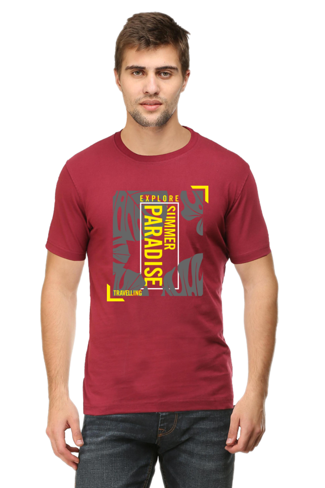 Adventure Awaits Men’s Regular Fit T-Shirt