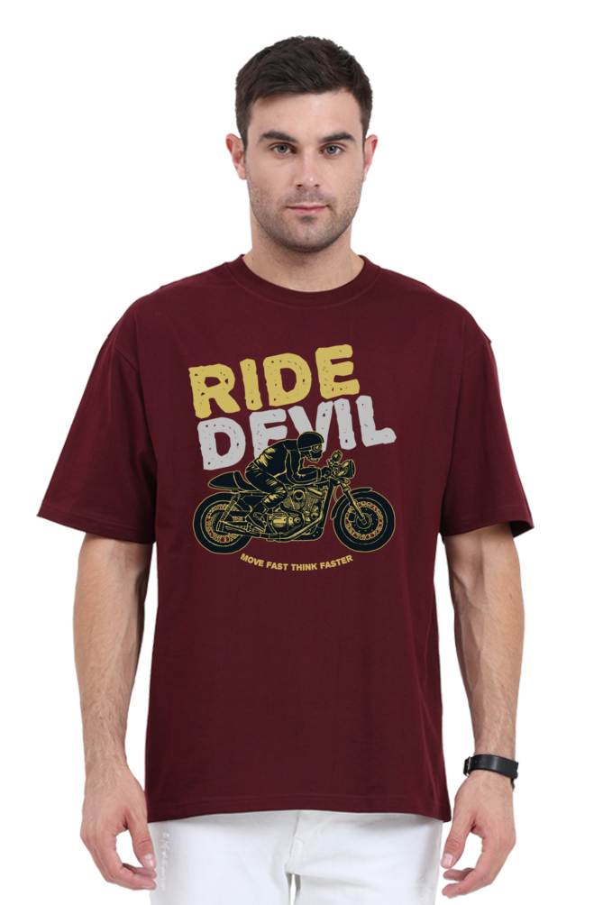 Ride Devil Men’s Oversized T-Shirt