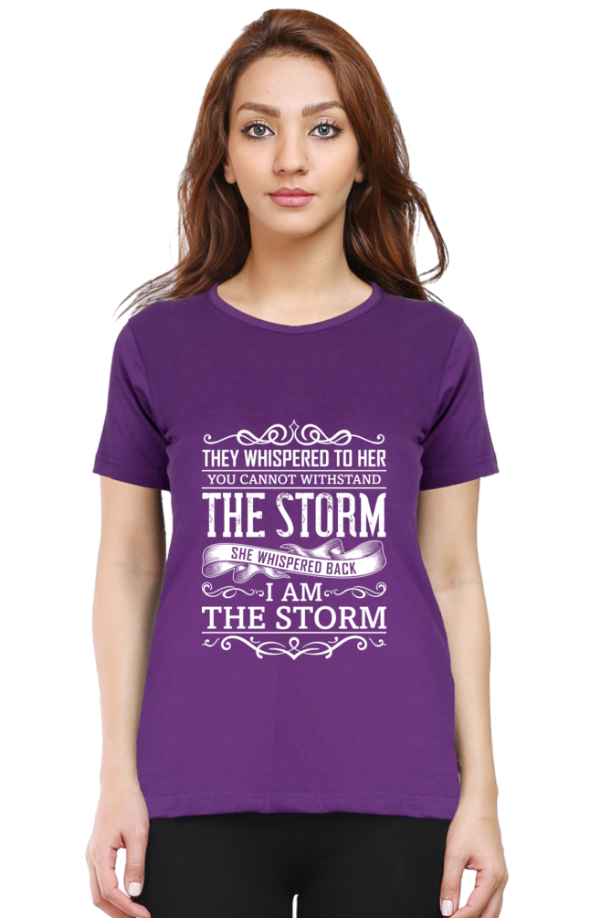 I Am The Storm Women’s Empowering T-Shirt