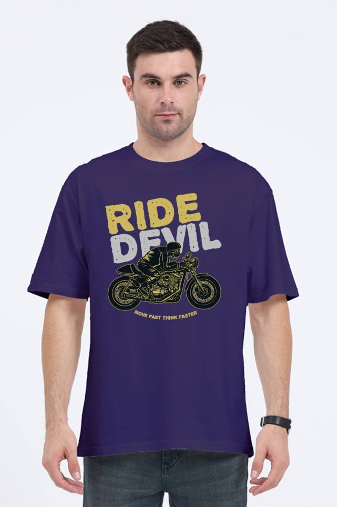 Ride Devil Men’s Oversized T-Shirt