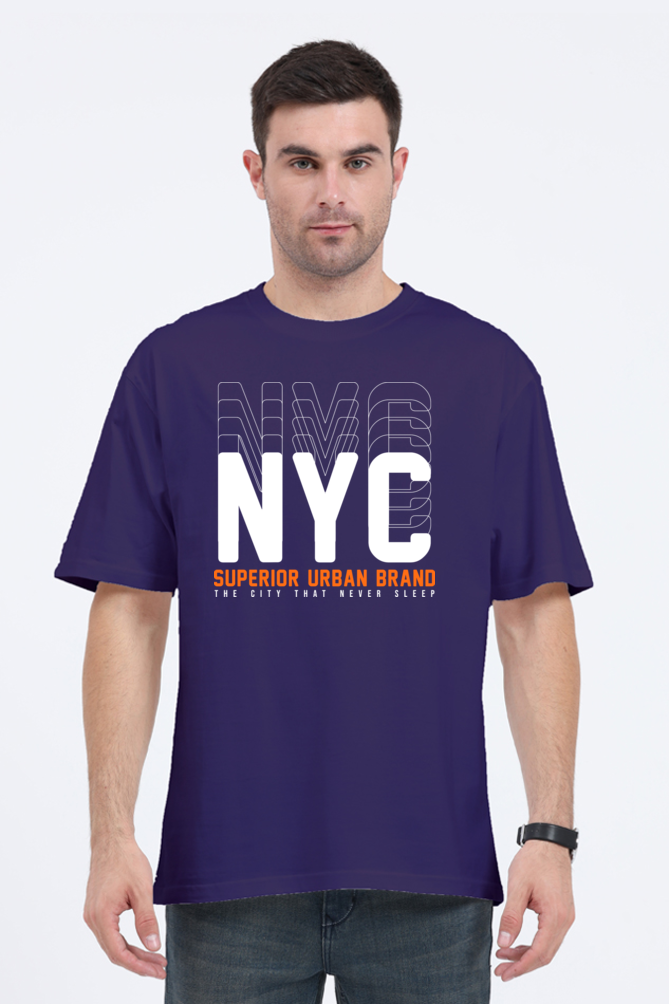 NYC Superior Urban Brand Men’s Oversized T-Shirt