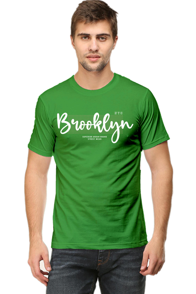 Brooklyn Signature Men’s Oversized Cotton T-Shirt