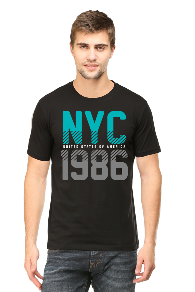 NYC 1986 Men’s Regular Cotton T-Shirt