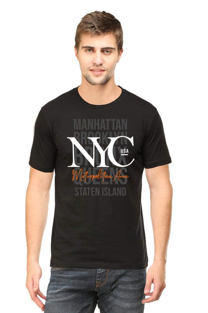 NYC Boroughs Men’s Regular T-Shirt