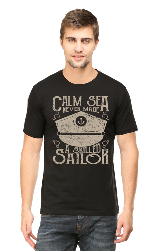 Nautical Wisdom - Premium Cotton Made in India Regular Fit T-Shirt