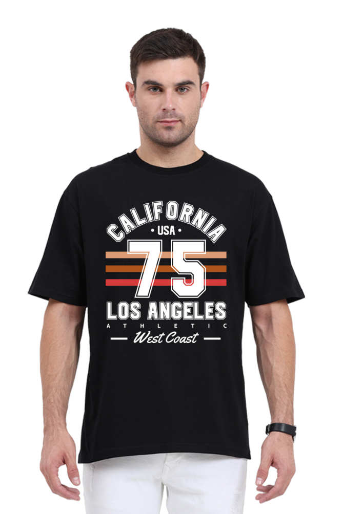 California Los Angeles - West Coast Athletic Men’s Oversized T-Shirt