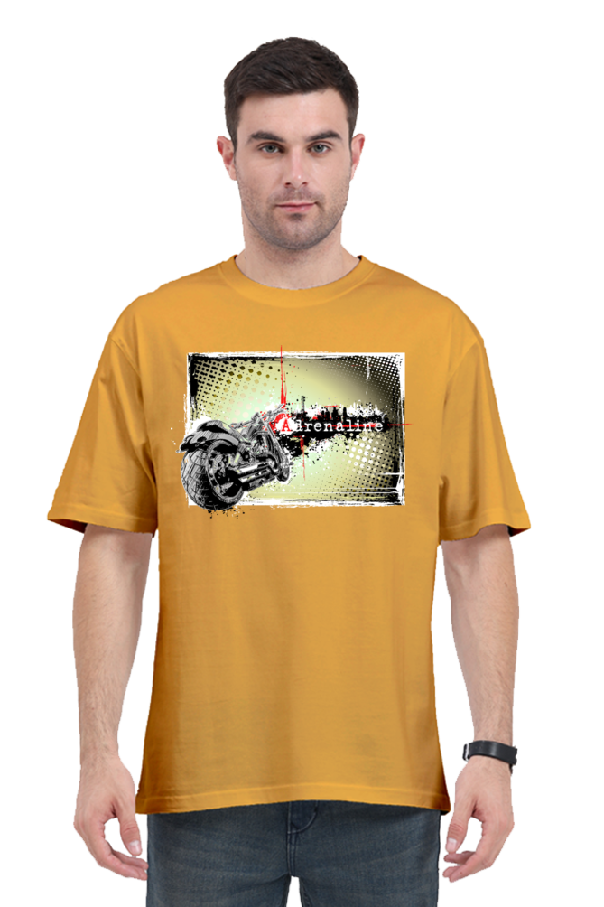 Adrenaline Rush Men’s Oversized T-Shirt