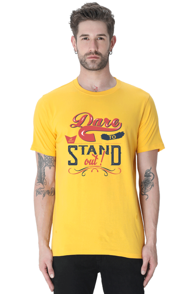 Dare to Stand Out! Men’s Vibrant T-Shirt