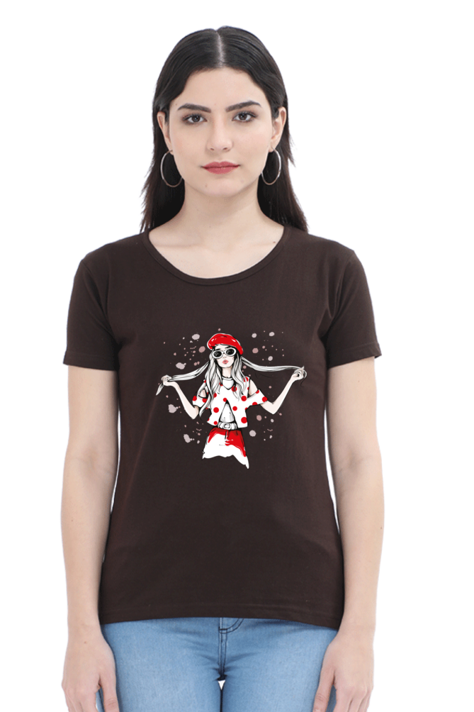 Girl Chilling Women's T-Shirt