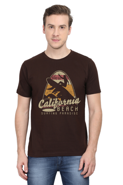 California Surf Paradise - Vintage Graphic Men's T-Shirt