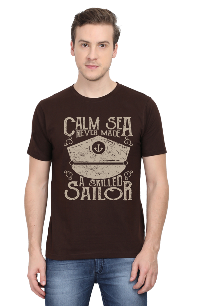 Nautical Wisdom - Premium Cotton Made in India Regular Fit T-Shirt