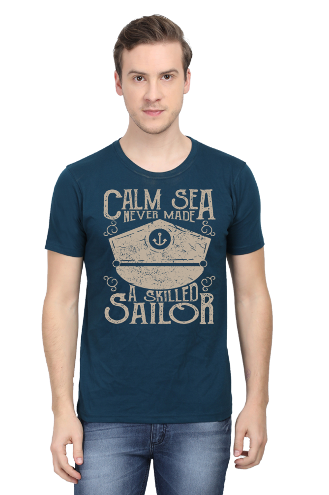 Nautical Wisdom - Premium Cotton Made in India Regular Fit T-Shirt