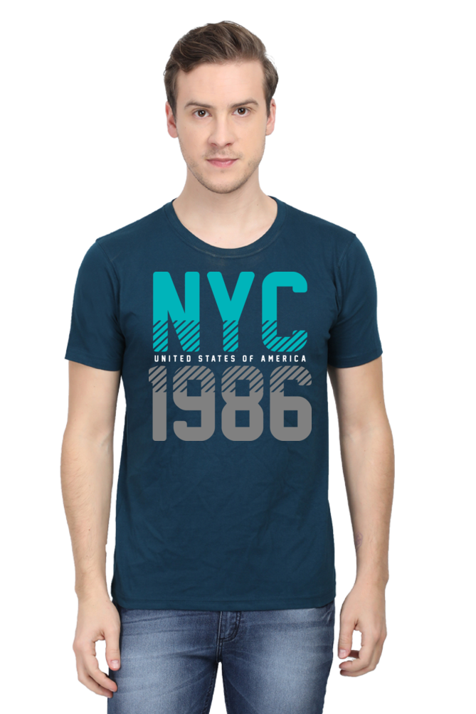 NYC 1986 Men’s Regular Cotton T-Shirt