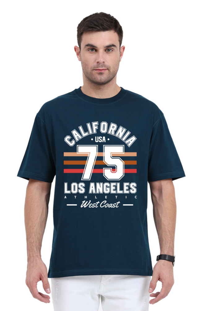 California Los Angeles - West Coast Athletic Men’s Oversized T-Shirt