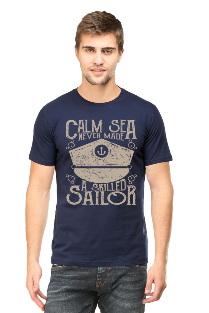 Nautical Wisdom - Premium Cotton Made in India Regular Fit T-Shirt