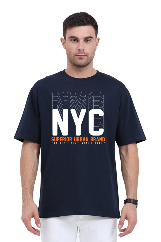 NYC Superior Urban Brand Men’s Oversized T-Shirt