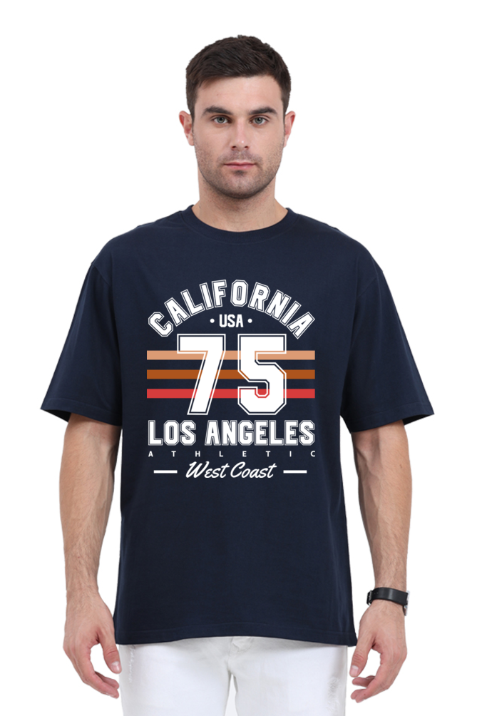 California Los Angeles - West Coast Athletic Men’s Oversized T-Shirt