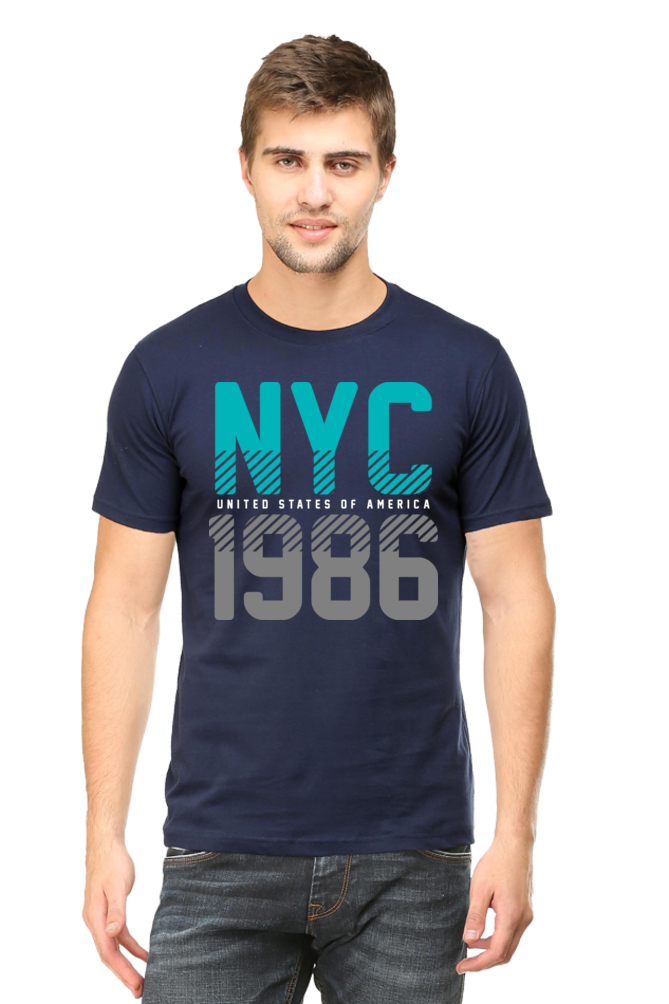 NYC 1986 Men’s Regular Cotton T-Shirt