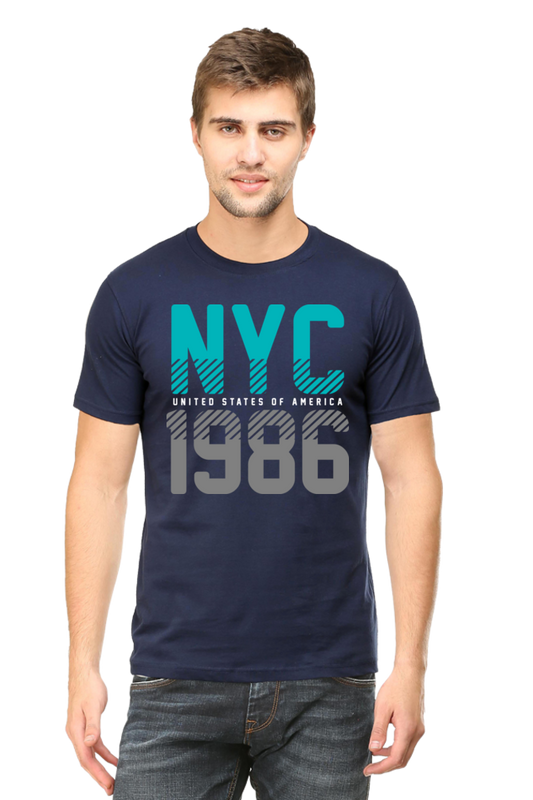 NYC 1986 Men’s Regular Cotton T-Shirt