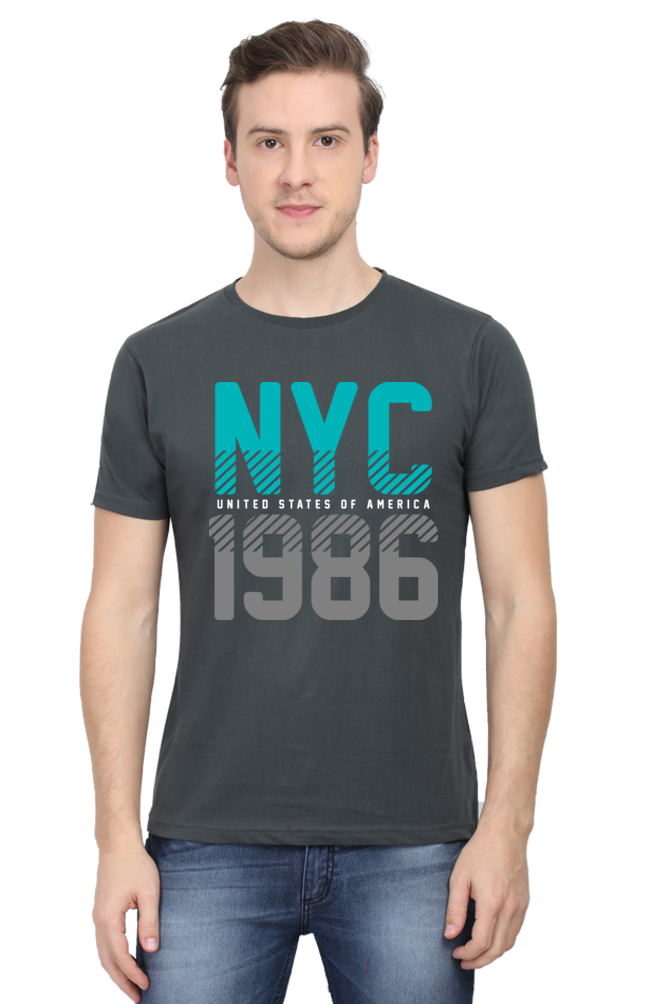 NYC 1986 Men’s Regular Cotton T-Shirt