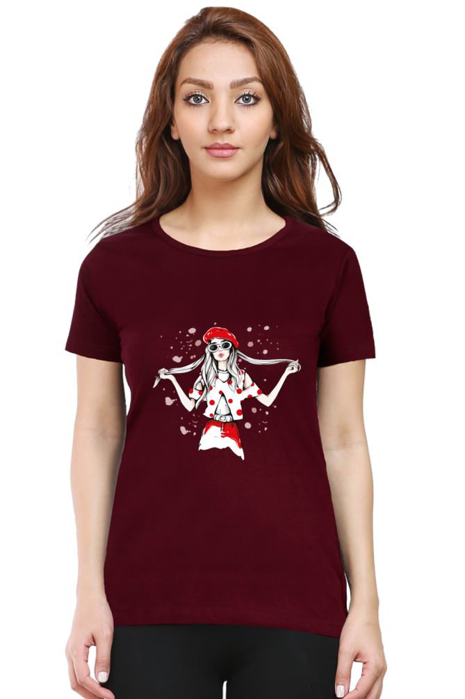 Girl Chilling Women's T-Shirt