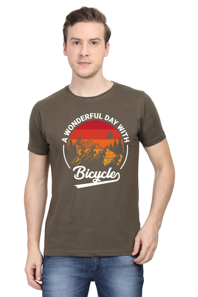 Bicycle Day Out Men’s Regular Fit T-Shirt