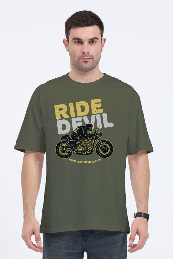 Ride Devil Men’s Oversized T-Shirt