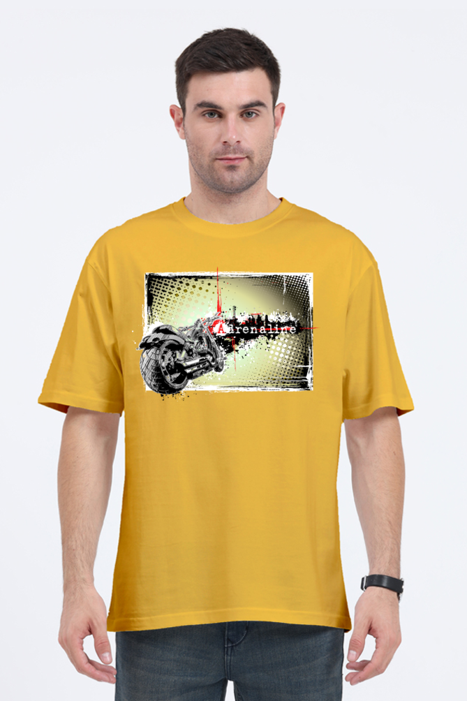 Adrenaline Rush Men’s Oversized T-Shirt