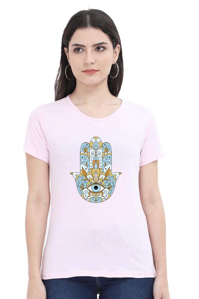 Eye of the Palm T-Shirt - A Unique and Stylish Statement Piece for Women