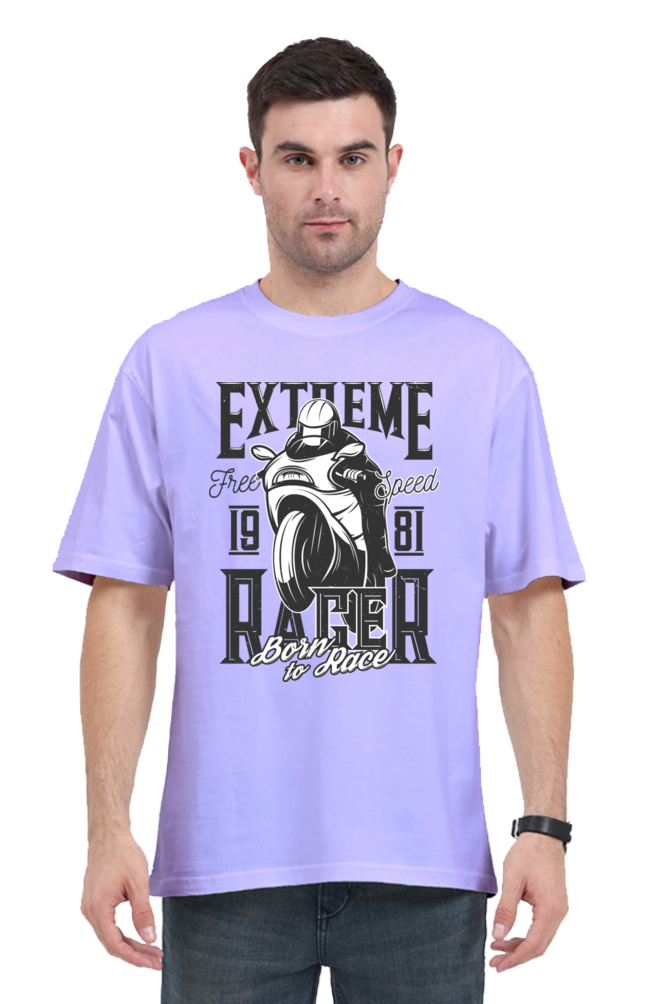 Extreme Racer Cotton Oversized Men’s T-Shirt