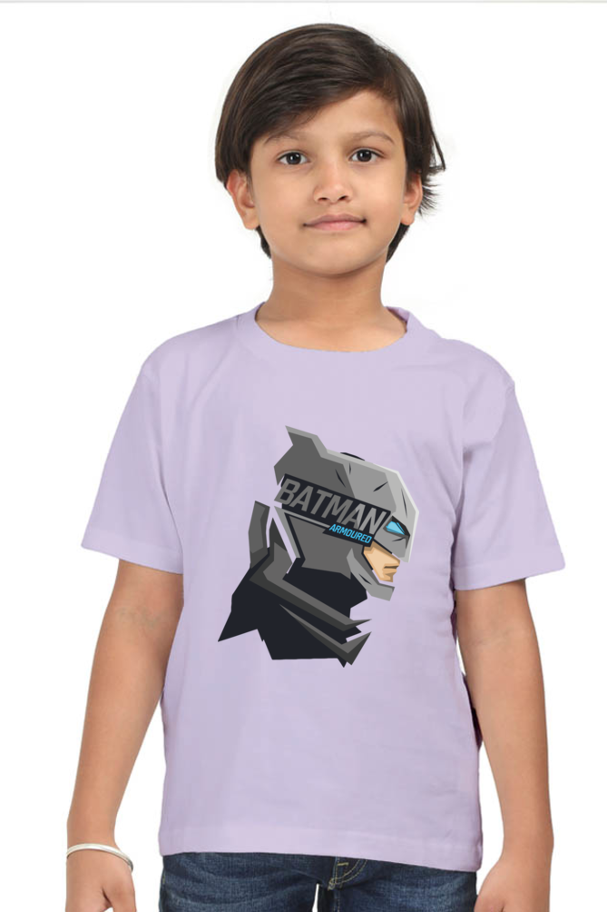 Batman Armored Abstract Print Cotton T-Shirt for Boys