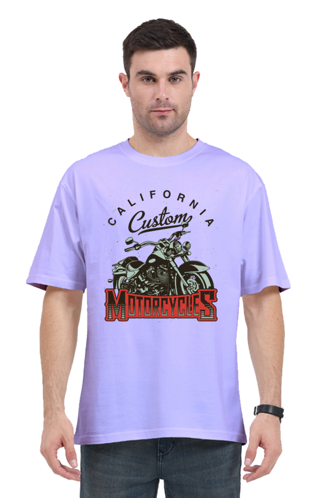 California Custom Motorcycles Oversized Men’s T-Shirt