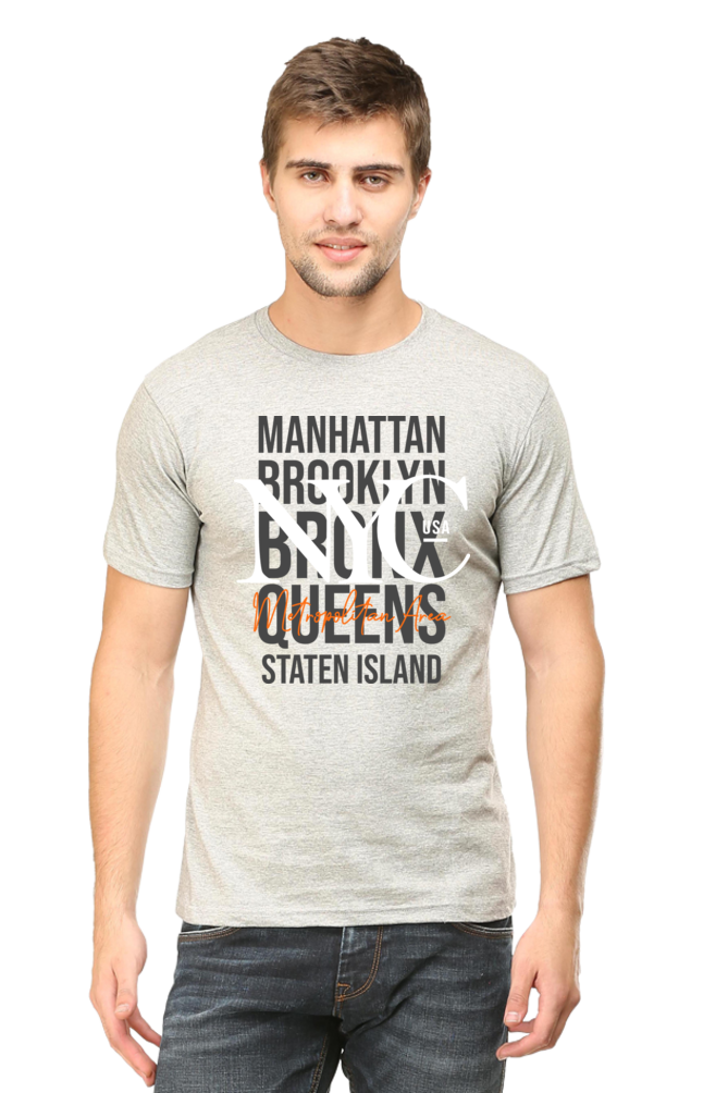 NYC Boroughs Men’s Regular T-Shirt