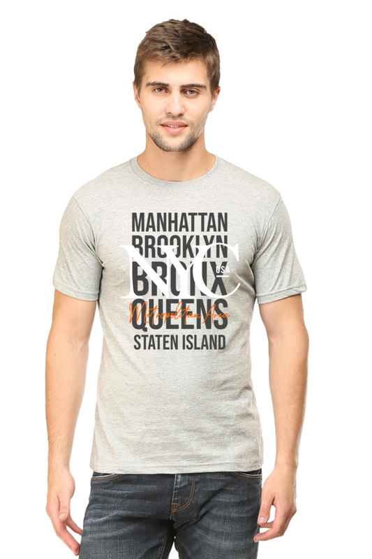 NYC Boroughs Men’s Regular T-Shirt