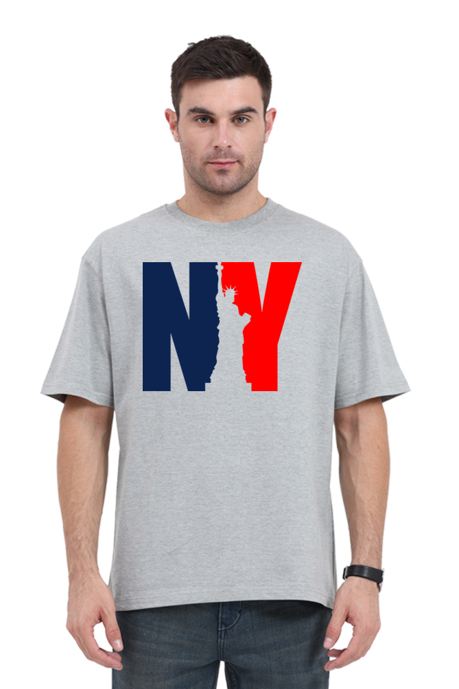 NY State Oversized Men’s T-Shirt