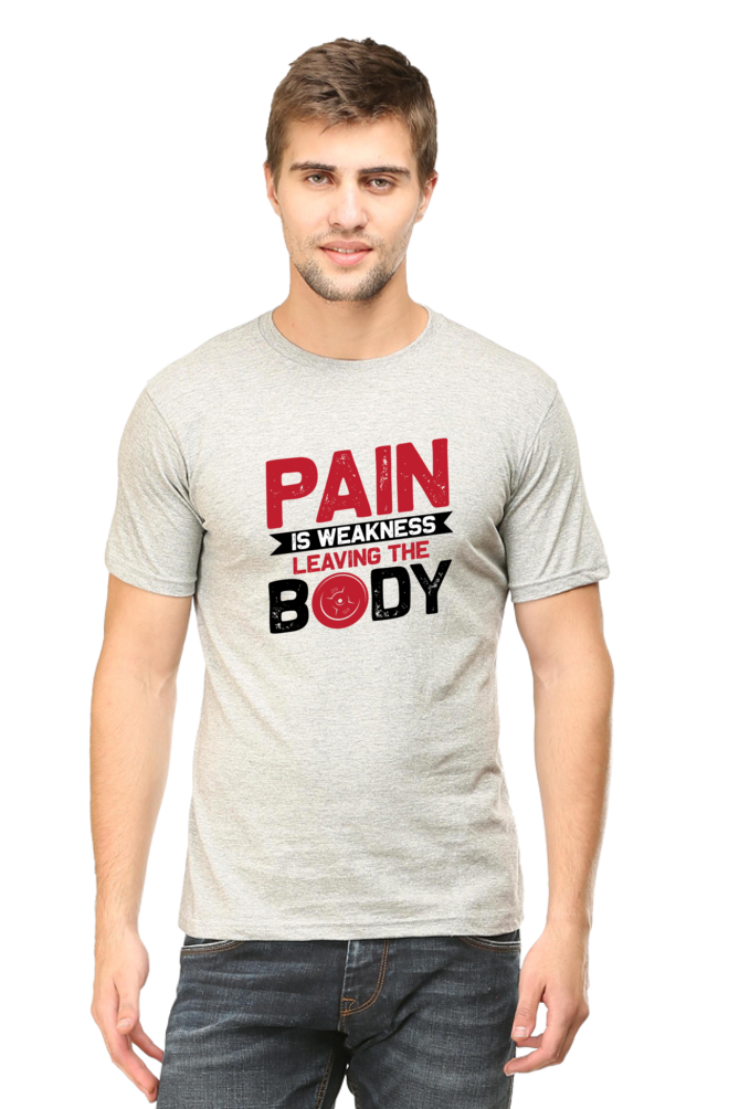 Weakness Leaving the Body - Gym Inspiration T-Shirt for Men