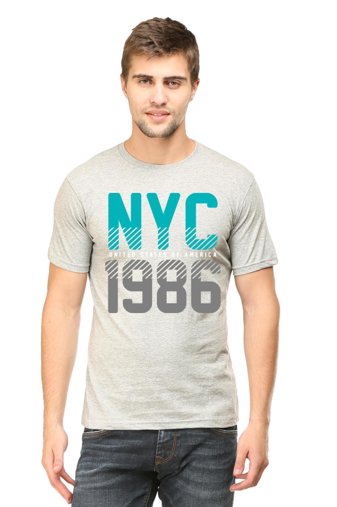 NYC 1986 Men’s Regular Cotton T-Shirt