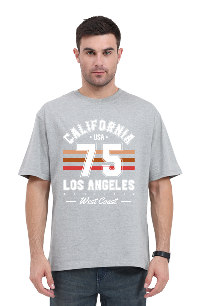 California Los Angeles - West Coast Athletic Men’s Oversized T-Shirt