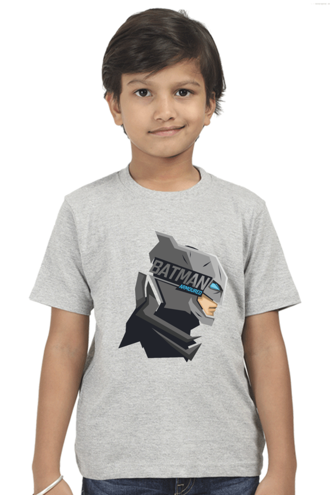 Batman Armored Abstract Print Cotton T-Shirt for Boys