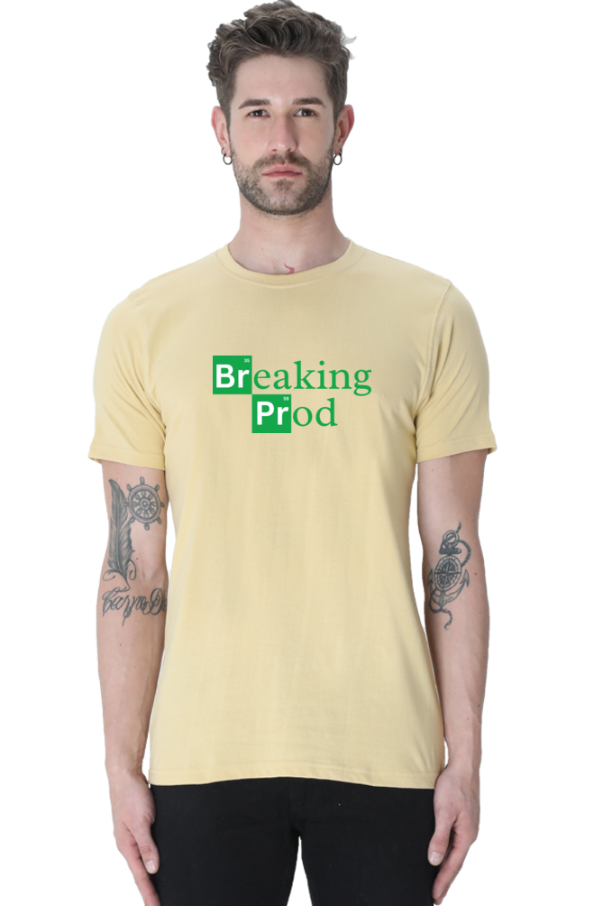 Breaking Prod Programmer T-Shirt for Men