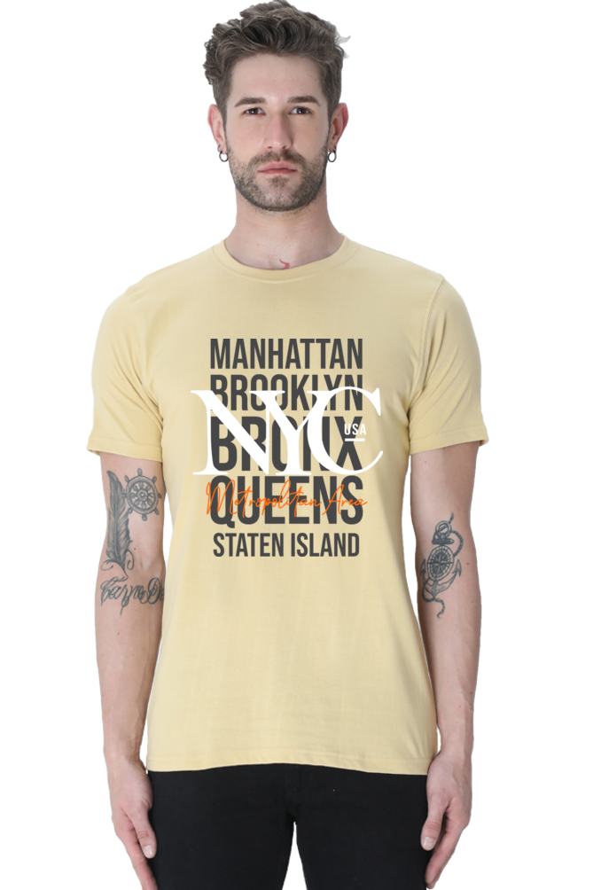 NYC Boroughs Men’s Regular T-Shirt