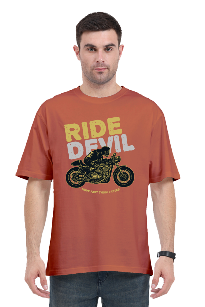 Ride Devil Men’s Oversized T-Shirt