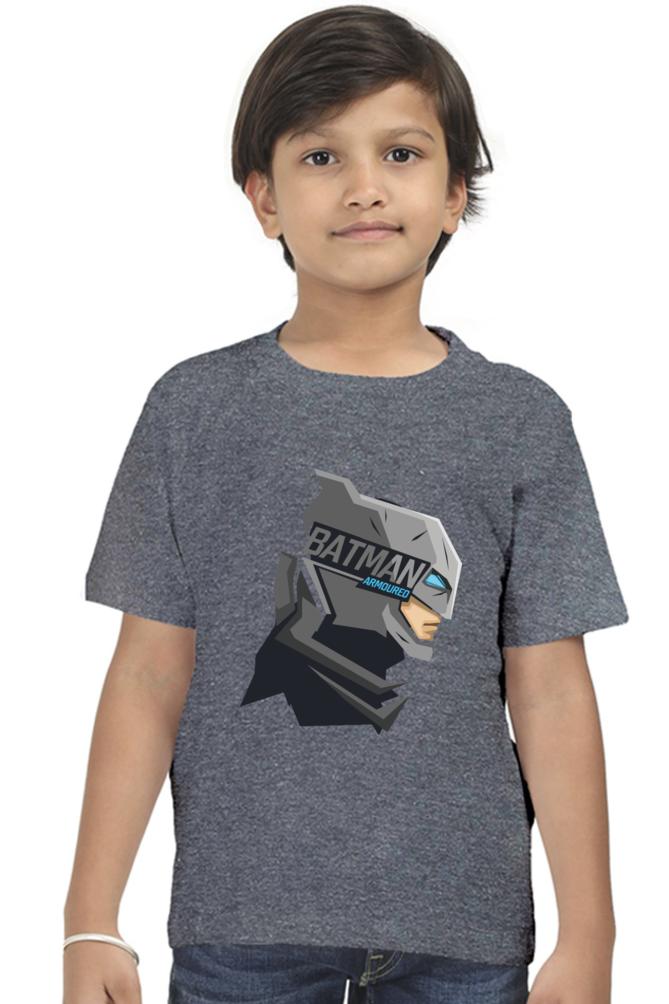 Batman Armored Abstract Print Cotton T-Shirt for Boys