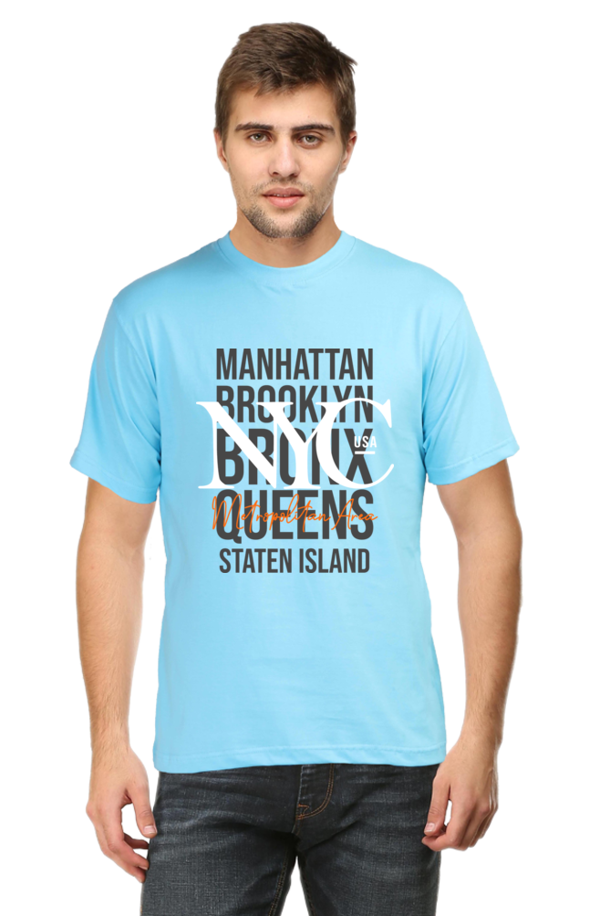 NYC Boroughs Men’s Regular T-Shirt