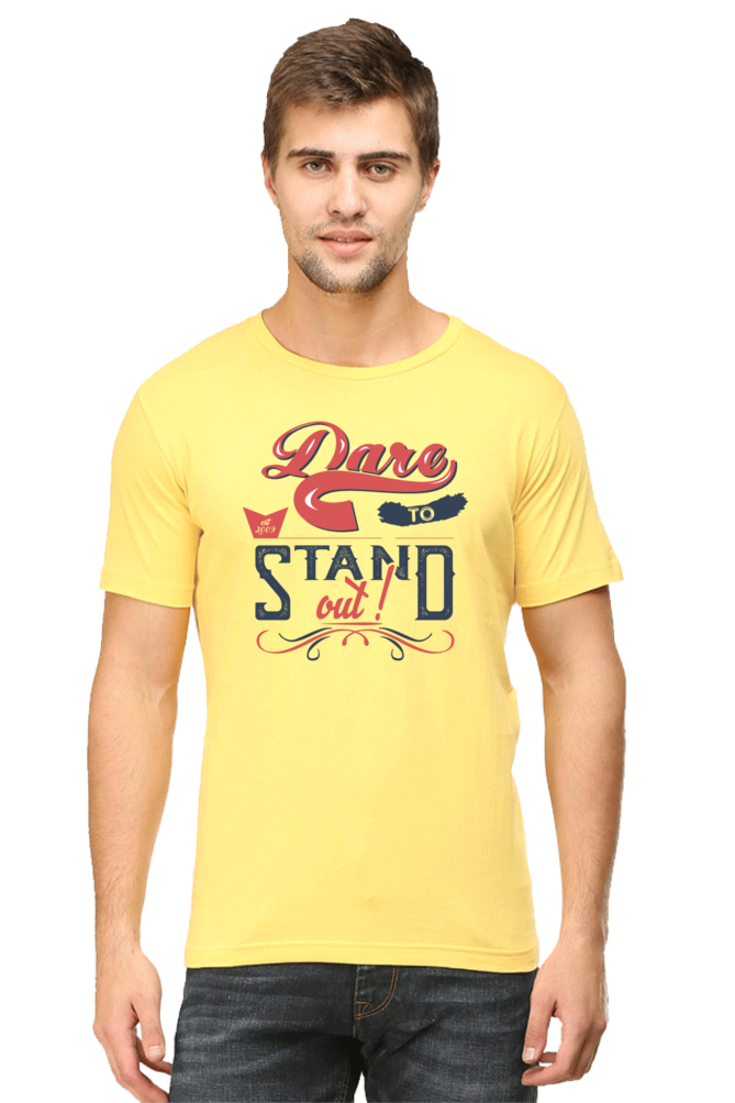 Dare to Stand Out! Men’s Vibrant T-Shirt